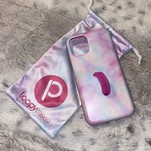 Tie dye loopy case IPhone case
